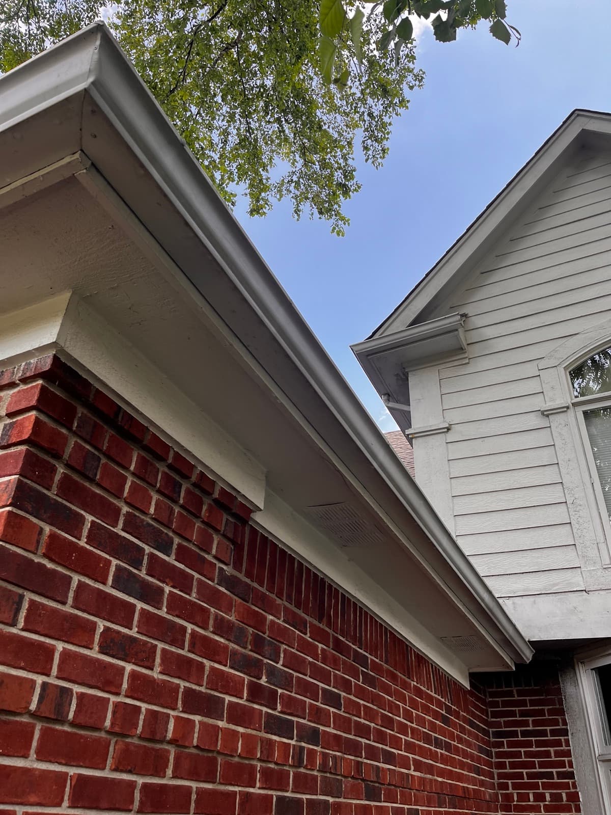 After — Gutters · Gutter Cleaning