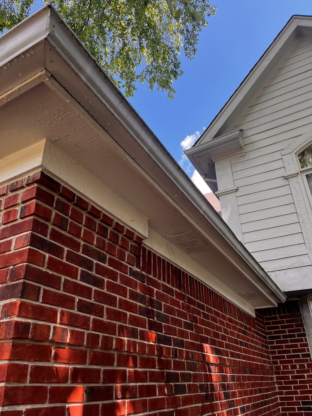 Before — Gutters · Gutter Cleaning